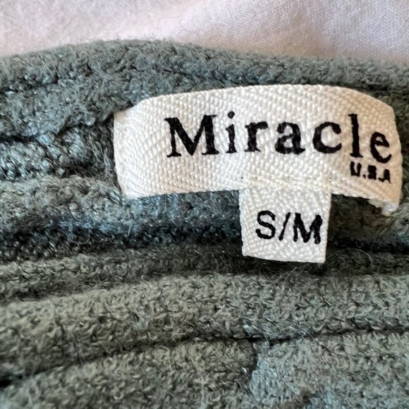 Vintage y2k Miracle Cropped Top w/Dolman Sleeves Made in the U.S.A. - Picture 5 of 6